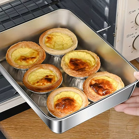Bandeja de Inox com Tampa