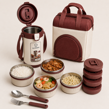 Marmita Térmica NutriBox 2L com 4 Compartimentos